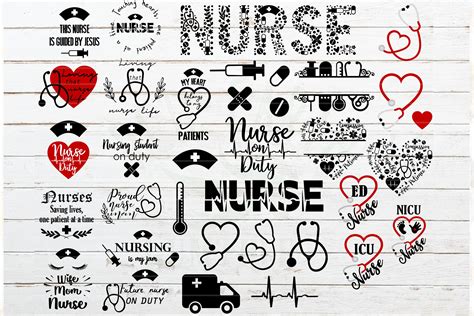 Download 2 in 1 Nurse and Healthcare Workers... Files For Crafts