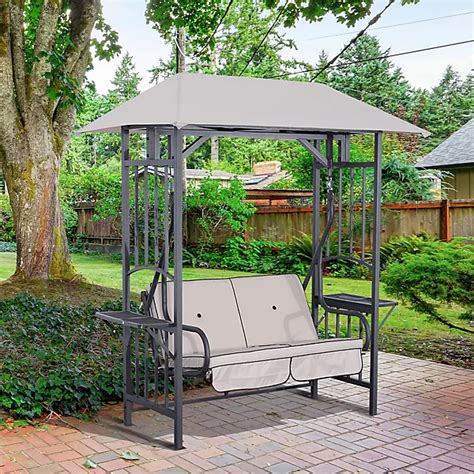 2 seat canopy swing