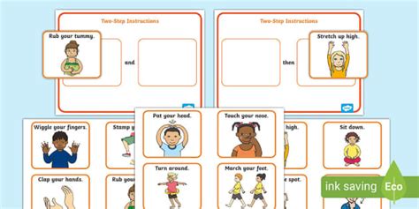 2 step instruction examples