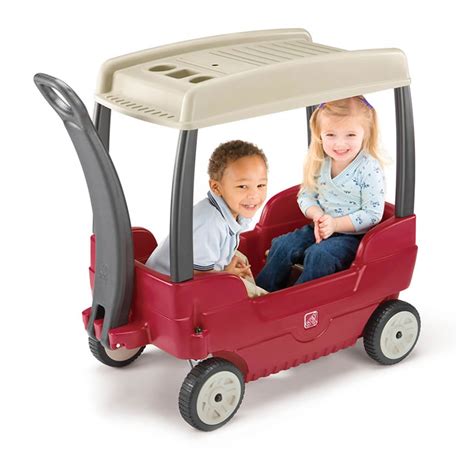 2 step wagon with canopy