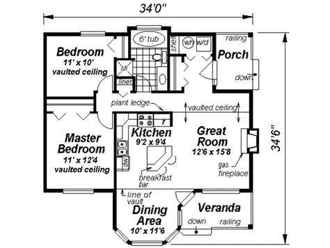2 story floor plan with square footage