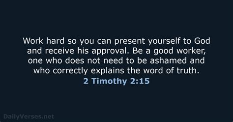 2 timothy 2 nlt