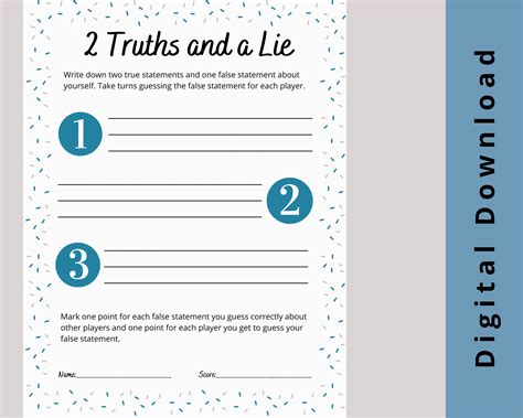 Uncover the Fun in '2 Truths and a Lie': A Game of Guess Who?