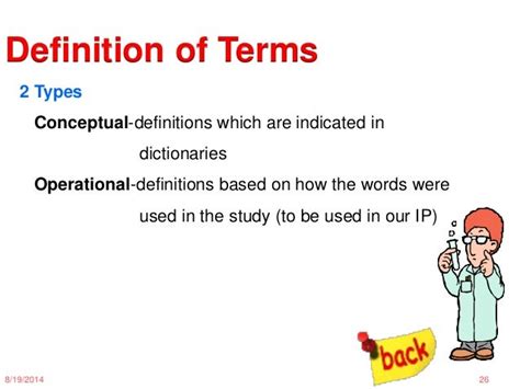 2 types of definition of terms in research slideshare