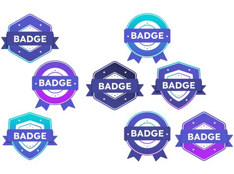 2 vags badges with
