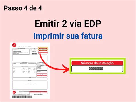 2 via de fatura edp es