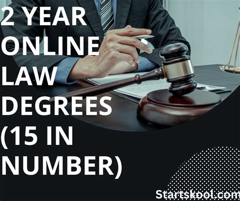 2 year law degree online