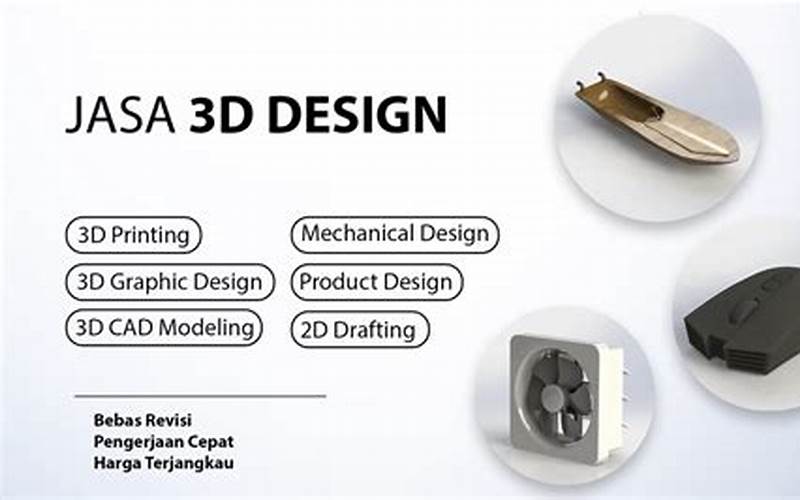 2. Desain Objek 3D