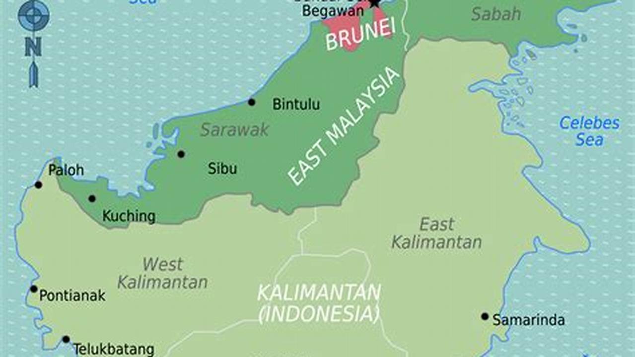2. Wie Groß Ist Borneo?, Wo