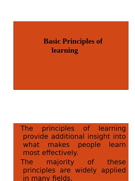 2. Focus on Learning the Basic Principles