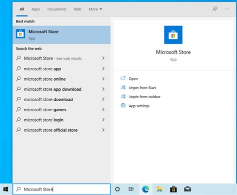 2. Search for &lsquo;Windows Subsystem&rsquo; in the Store