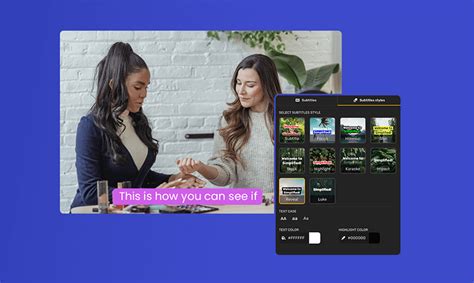 2. AI-enhanced subtitles