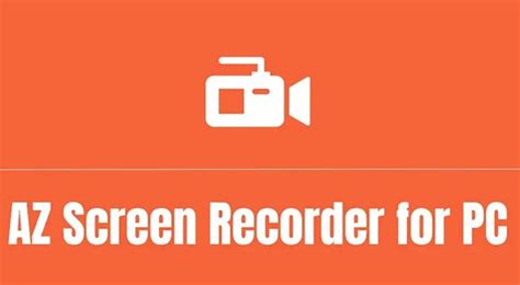2. AZ Screen Recorder