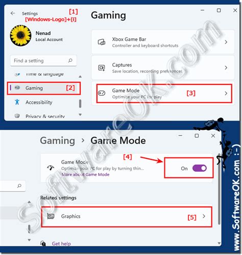 2. Activate Game Mode