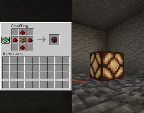 2. Activated Redstone Lamp
