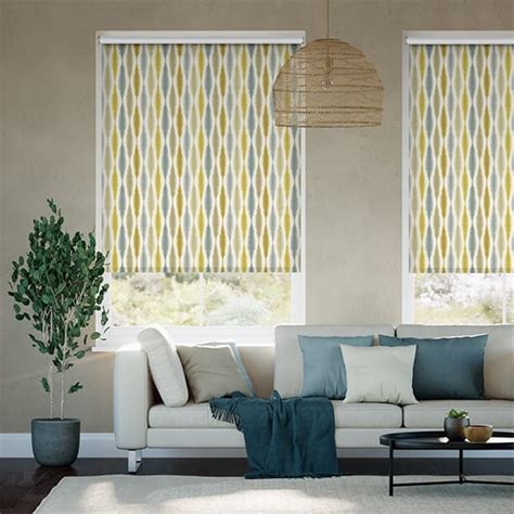 2. Add color and character with a roller blind