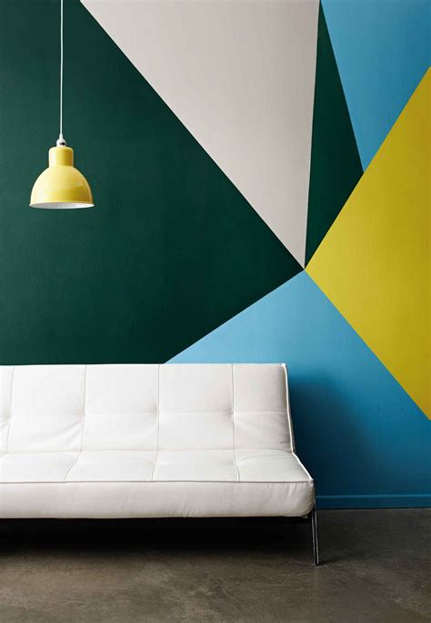 2. Add color and pattern on the walls