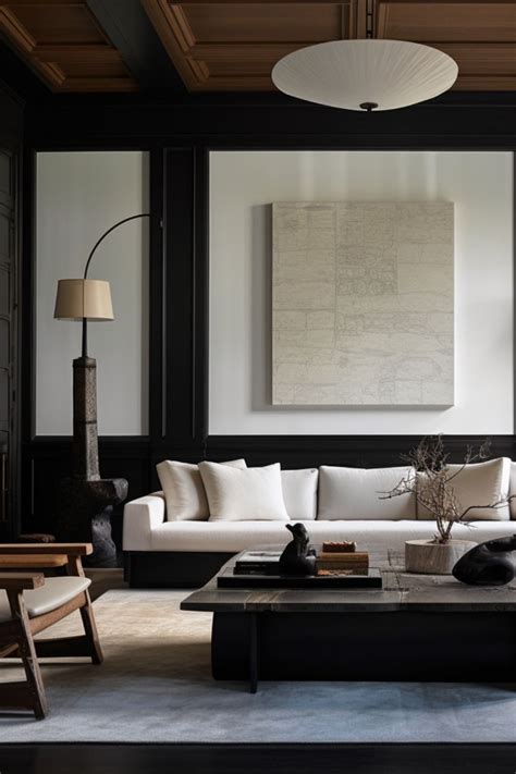 2. Add structure and depth with dark tones