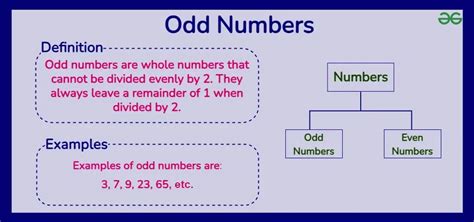 2. Arrange in odd numbers
