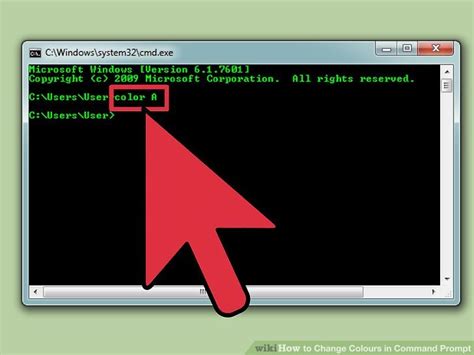 2. Change the Color of the Command Prompt Window