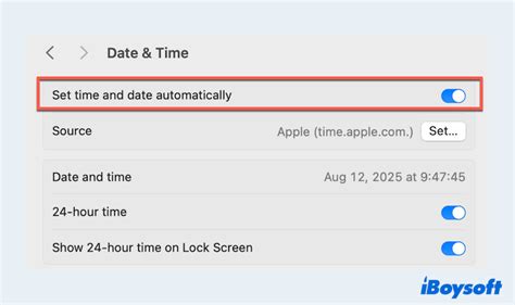 2. Check Date and Time
