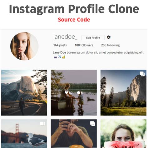 2. Check Instagram Profile on the Web