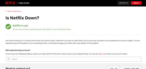 2. Check Netflix server status