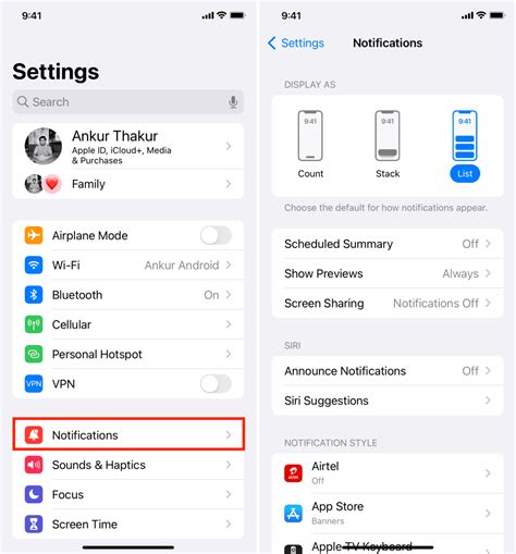 2. Check Phone App Notification Settings
