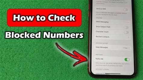 2. Check blocked numbers