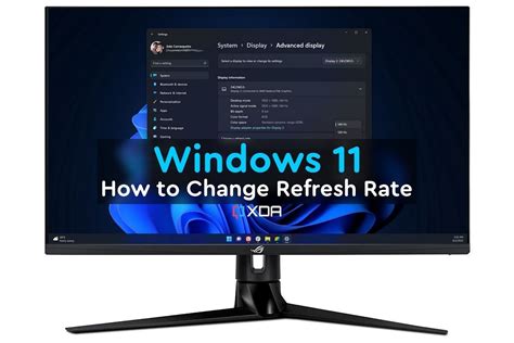 2. Check the Monitor Refresh Rate on Windows 11