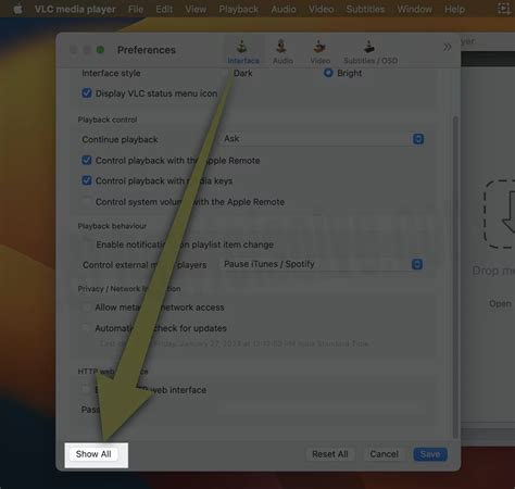 2. Check the Show All Images Option
