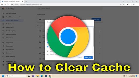 2. Clear the Chrome Browser Cache