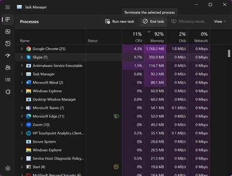 2. Close Other Applications
