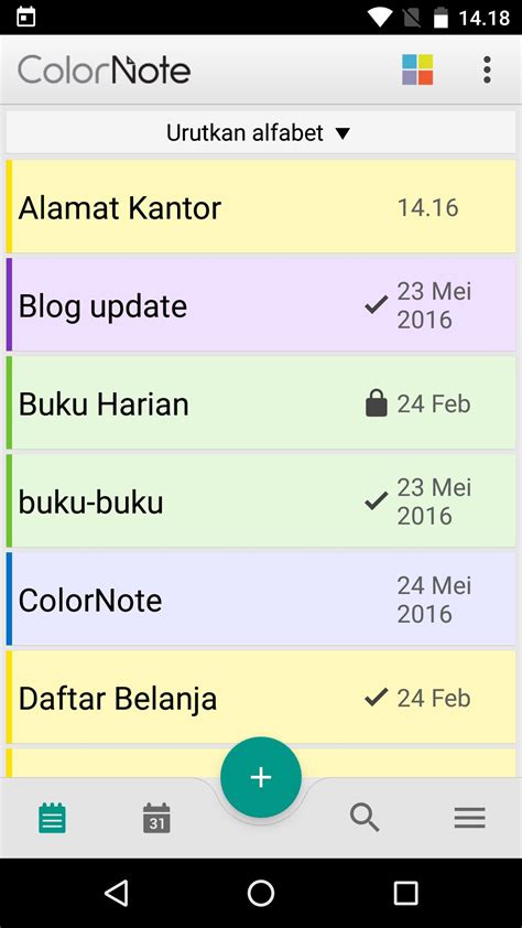 2. ColorNote