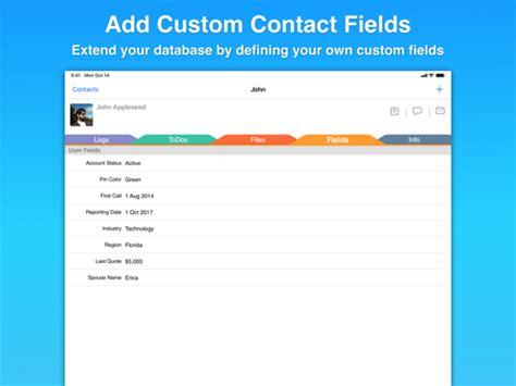 2. Contacts Journal CRM