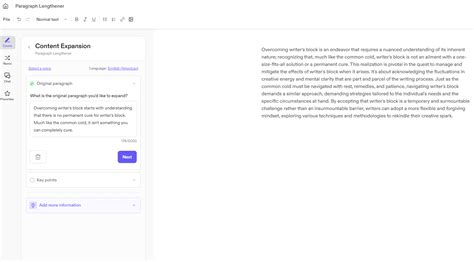 2. Content expansion
