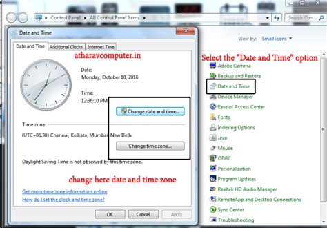 2. Correct System Date and Time