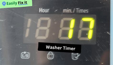 2. Do Not Stop Washing to Check the Timer