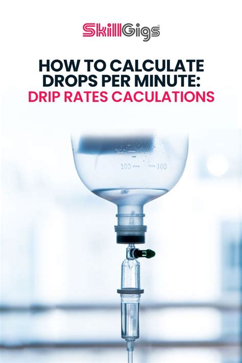 2. Do the math to calculate the drops