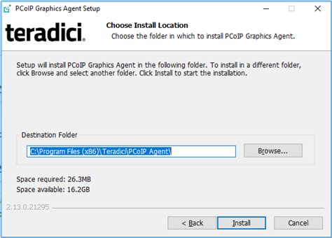 2. Download the PCoIP Graphics Agent Installer - Teradici Graphics 