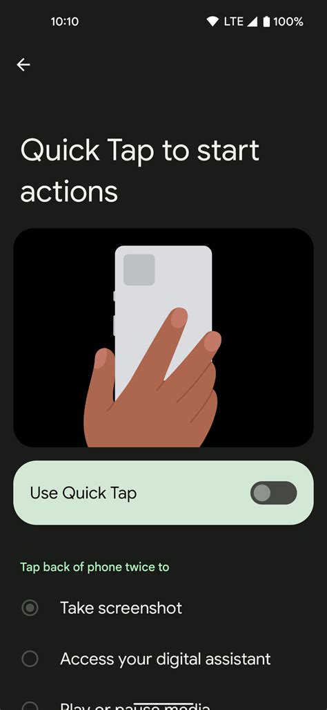2. Enabling Your Flashlight with a Quick Tap
