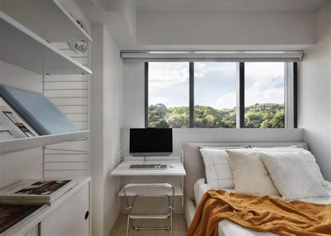 2. Exploit window areas in small rooms