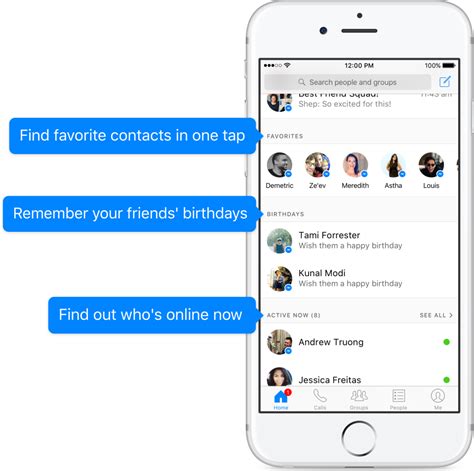 2. Facebook Messenger (Android &amp; iOS)