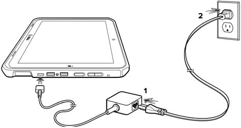 2. Fully Charge the Tablet With the AC Adapter