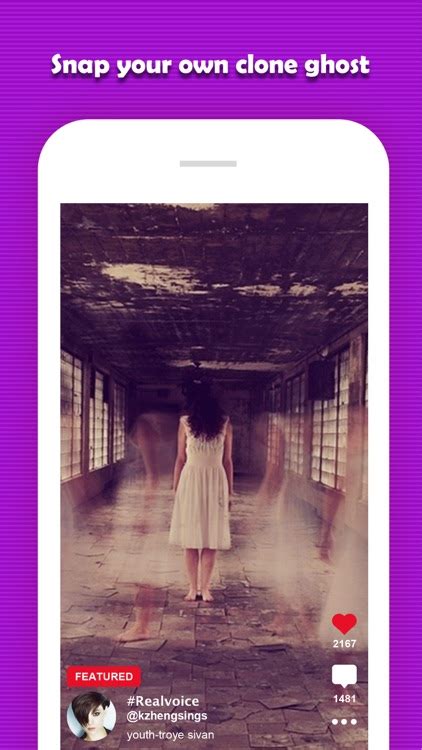 2. Ghost Lens+Scary Photo