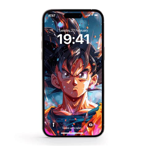 2. Goku iOS wallpaper