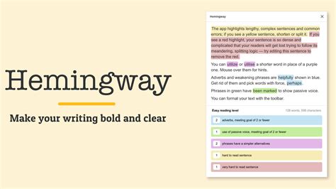 2. Hemingway Editor