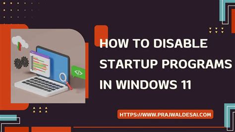 2. How To Remove and Disable StartUp Programs using 3rd Party Tools