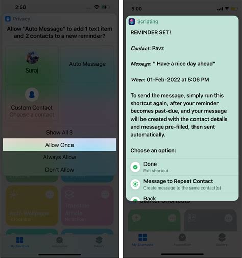 2. How to schedule a WhatsApp message on iPhone using Auto Message