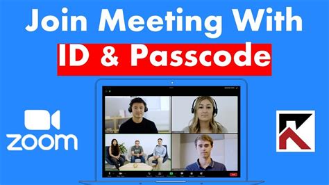 2. Join Using Your Meeting ID and Passcode